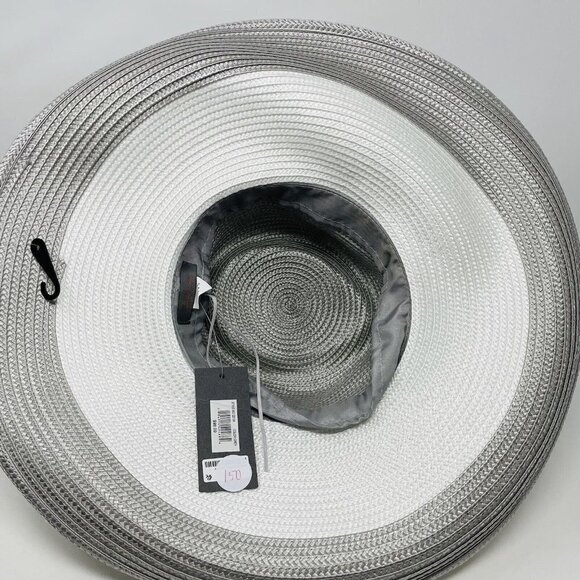 Bellissima Millinery Collection Womens OS Two-Tone Wide-Brim Derby Hat $98 150 main image 4